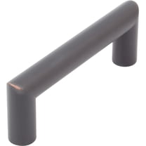 Contemporary Round Cabinet Pull, 3 Inches, Zinc Base Material, Vintage Bronze by Stone Harbor Hardware