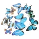 thumbnail image 2 of 12 pegatinas 3D de mariposas para fiestas, decoración de una sola capa, calcomanías de mariposas DIY, 2 of 7