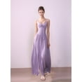 thumbnail image 5 of Women'S Summer Corset Midi Dress Casual V Neck Flowy A Line Dress Wedding Guest Dresses S, 5 of 7
