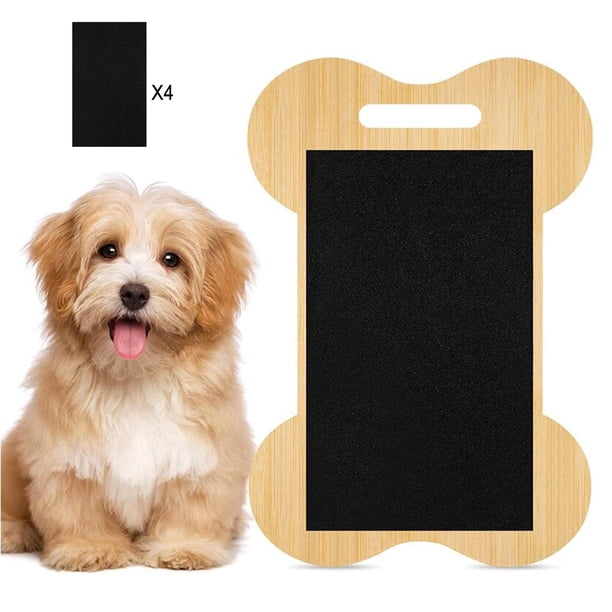 Almohadilla rascadora para uñas de perro, almohadilla rascadora para uñas de perro, tabla de lima de uñas de perro de doble cara, uña de perro con for Negro Fernando Bloc de notas
