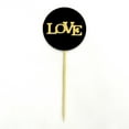 thumbnail image 3 of Darling Souvenir, Love Wedding Cupcake Toppers, Party Dessert Decorations - Pack Of 20, 3 of 3