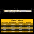 thumbnail image 2 of 1pc 5/6/8/10/12mm Multifunctional Drill Bit for Ceramic Tile Wood Metal Concrete 6mm, 2 of 9