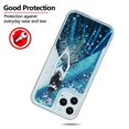 thumbnail image 2 of KAIYANG Funda para iPhone 16 Pro con patrón de arenas movedizas flotantes, carcasa trasera de TPU suave, diseño de perro, niña, multicolor, 2 of 5