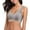 Grey, variant on vigerkar Sports Bras for Women High Impact Padded Bra Wirefree Bralette Seamless Bra Workout Vest Bra Beige, L