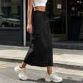 thumbnail image 6 of Maoxin Womens Skirts Women's Summer Print Skirt ,Black,L, 6 of 9