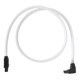 thumbnail image 3 of Cable SATA 3.0 Disco de estado sólido 8 núcleos 7P Cable de extensión de datos blanco acodado con metralla para mejorar la velocidad (blanco (codo)), 3 of 10