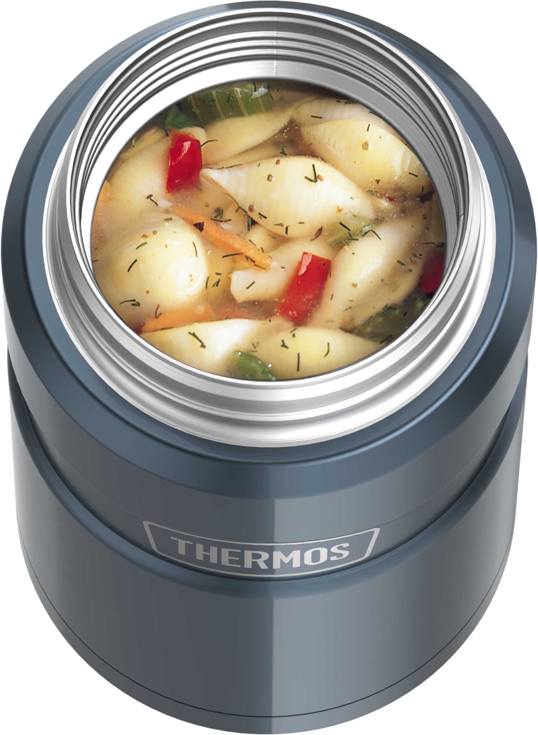 Thermos Stainless King Vacuum Food Jar w/ Containers, 47oz