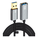 thumbnail image 1 of Cable de Extensión USB 3.0 Macho A Hembra 2 Metros High Speed BLOOSOM, 1 of 6
