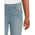 thumbnail image 6 of Wonder Nation Girl's Core Flare Jegging Jeans, Sizes XS-3XLP, 6 of 6