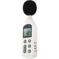 thumbnail image 1 of Medidor de nivel de sonido, mini medidor digital de decibelios GM1356, 30-130 DBA, LCD, A/C, pantalla de decibelios rápida/lenta, USB, 1 of 4