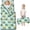 Tractor and Excavators Blue Pattern, variant on Tractor and Harvesters Cream Pattern Teens Toddler Nap Mat with Pillow, Sleeping Mat Bag for Preschool Daycare 59"x22"