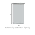 thumbnail image 2 of jinchan Yellow Boho Window Curtains 84 Inch Length 2 Panels Set Linen Textured Light Filtering Curtains Honeycomb Embroidered Des, 2 of 7