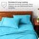 thumbnail image 5 of Juego de Fundas de Almohada Bare Home Colección Premium 1800 Doble Cepillado Ultra Suave Tamaño Estándar Color Aguamarina 2 Unidades, 5 of 7