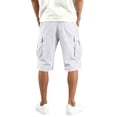 thumbnail image 5 of XAOFW Casual Mens Shorts With Straight Pocket For Everyday Wear Lightweight Cargo Shorts For Men Breathable Bottom M, 5 of 7