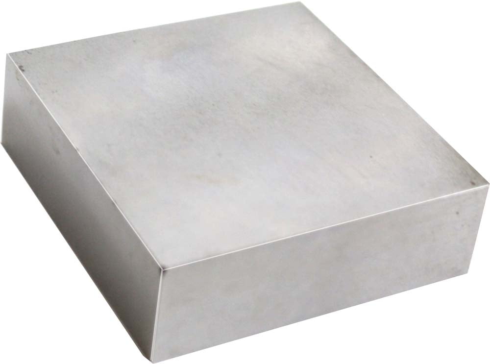Steel Block 3 x 3 x 1" Crafts & Jewelry Making (ToolUSA TJ29383