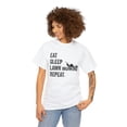 thumbnail image 3 of Eat Sleep Lawn Mowing Repeat Shirt - Funny Father's Day Gift Tee - ID: 537, 3 of 7
