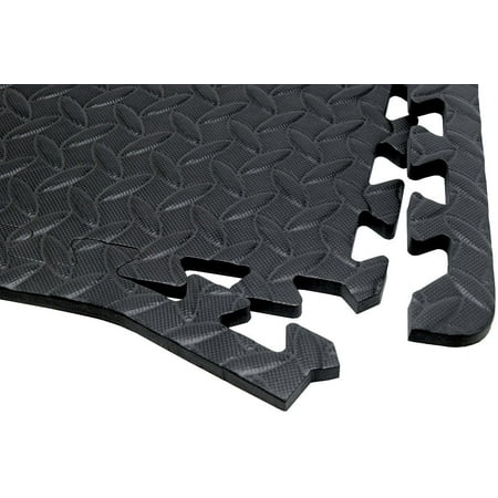 Performance Tool Diamond Shape Anti Fatigue Interlocking Floor Mat
