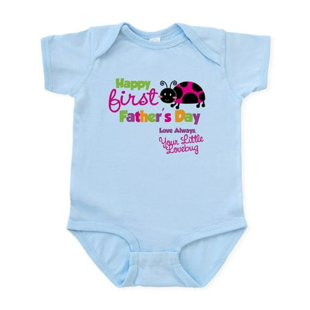 

Ladybug 1St Fathers Day Infant Bodysuit - Baby Light Bodysuit