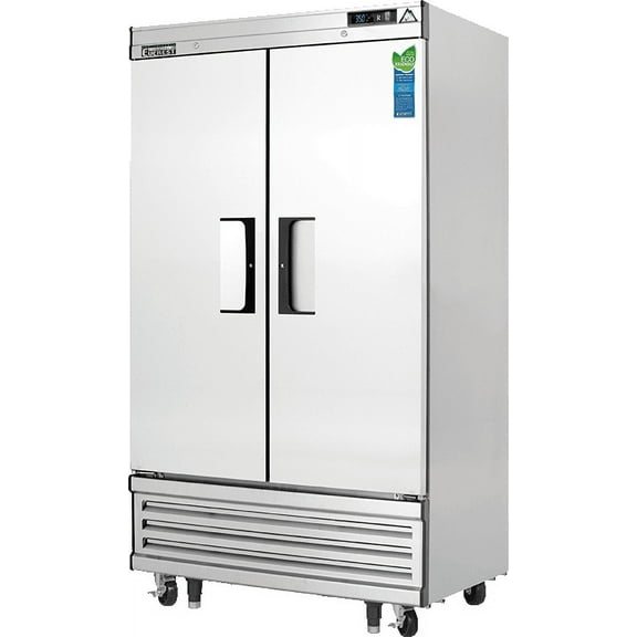 Everest Refrigeration EBNR2 Reach-in Refrigerator 2 Solid Doors, 115v, NSF - 33 cu. ft.