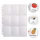 thumbnail image 2 of 20pcs Plastic Trading Cards Storage Sleeves Cards Collection Supplies (Transparent), 2 of 6