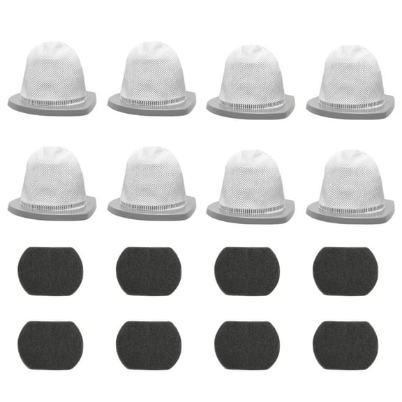 Nispira 2033 20334 Lightweight Vacuum Filter Replacement with Foam For Bissell Featherweight Stick Bagless Vacuum Cleaner 20331, 20333, 20336, 20339, 2033M, Compare to Part #1611508, 8 Pack