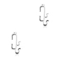 thumbnail image 1 of Methold VR Cable Clamp Fixer Datos Hebilla Clip Gafas Cordones Hebillas Accesorio Reemplazo para Quest 2 3 Negro Blanco 2piezas, 1 of 6