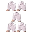 thumbnail image 2 of Qarigey 12 pares de guantes de algodón blanco, manopla de trabajo , guante hidratante para inspección, herramientas de limpieza de joyas, Type2 NO2, 2 of 6