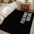thumbnail image 4 of PLEASE REMOVE Area Rugs 3x5 ft YOUR SHOES Modern Style Washable Rug Non Slip Indoor Carpet Absorbent Floor Mat for Living Room Bedroom Dining Room, 4 of 9