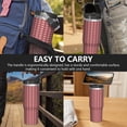 thumbnail image 7 of Modern 30oz Handheld Travel Tumbler with Handle – Double Wall Stainless Steel Insulated Cup, Flip Straw Lid, Leak-Proof & BPA-Free for Hot and Cold Drinks – Durable Coffee & Juice Mug Black, 7 of 7