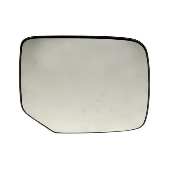 KarParts360 For Honda Pilot 2009-2015 Door Mirror Glass Passenger Side | Manual Adjustment | Convex Glass | Heated | Plastic | Clear Finish | Includes Backing Plate | Replacement For 76203SZAA11