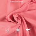 thumbnail image 4 of Flxxie Zipper Satin Pillowcase Set of 2, 20" x 36", Coral Pink, 4 of 5