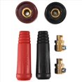 thumbnail image 2 of 4 Uds TIG Cable de Soldadura Panel Conector Conjunto de Enchufe Estilo DKJ10-25 y DKZ10-25 4 Uds Accesorio de Soldadura, 2 of 5