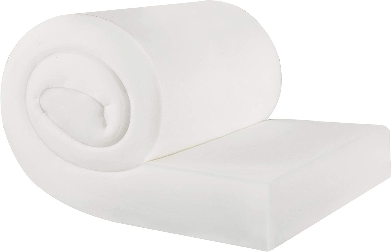 Chunyi Premium Upholstery Sofa Cushion Foam White Replacement Couch  Cushions (H4*W22*L22)