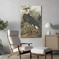 thumbnail image 2 of PixonSign Canvas Print Wall Art Fine Art Tropical Swamp Heron Bird Nature Wilderness Illustrations Modern Art Botanical Floral Farmhouse/Country Relax/Calm/Cozy - 24"x36", 2 of 5