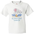 thumbnail image 3 of Inktastic My Great Aunt Loves Me Cute Elephants Clouds Moon and Stars Youth T-Shirt, 3 of 5