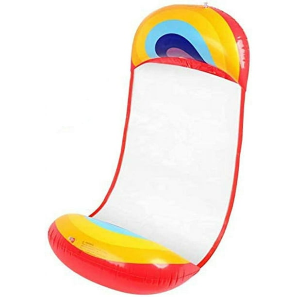 Inflatable Pool Float, 4in1 Water Hammock Pool Lounger with Strong