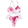 thumbnail image 2 of Bikinis for Women 2 Piece Filled Bra Swimsuit Sexy Bathing Suit Beachwear Set, 2 of 7