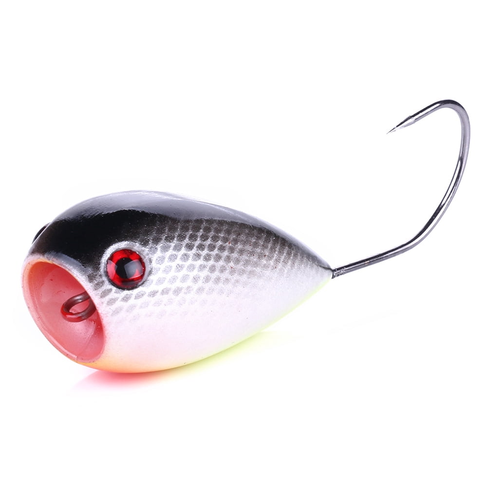 HENGJIA 8pcs Bucktail Jigs Saltwater Fishing Jigs Head Surf Fishing Lures Bait Top Water Popper Fishing Jigs Hooks for Bass Striper