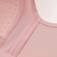 thumbnail image 5 of Sriper Bras for Large Breasted Women Full Coverage Plus Size,Supportive Push Up Bralette for Plus Size,Cute Sports Bras Small Bust,Everyday Basic Sleeping Bra Sujetador Deportivo Para Mujer,Pink L, 5 of 7