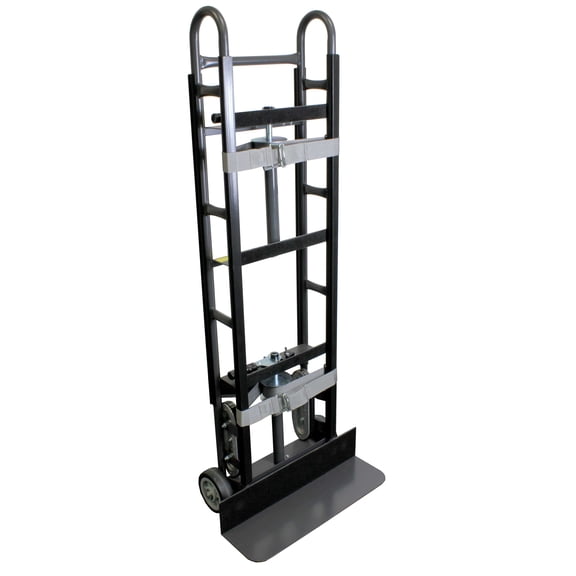US Cargo Control Appliance Truck - Industrial Steel Appliance Hand Truck, 800 LBS Capacity, Appliance Hand Dolly with Double Auto Recoil System & Stair Climber, Appliance Dolly Heavy Duty with Straps