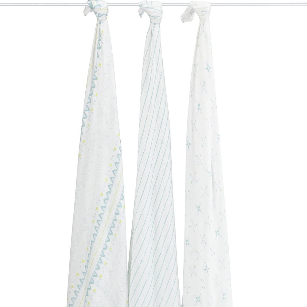 Silky Soft Swaddles 3pk