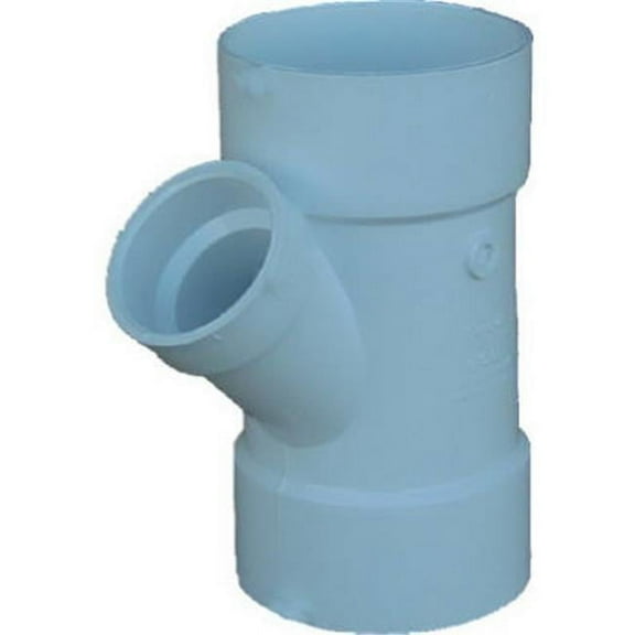 Genova Products DWV Reducing Wye Plumbing Fitting - Durable - 3 x 1.5 In.