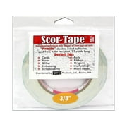 Scor Pal Scor Tape Dbl Side Adhesive 3/8" 27yd