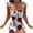 Red, variant on IROINNID Women's Sleeveless Bodycon Dress Square Neck Summer Lacing Sling s Elastic Pleats Waist Dress Regular Print Dress