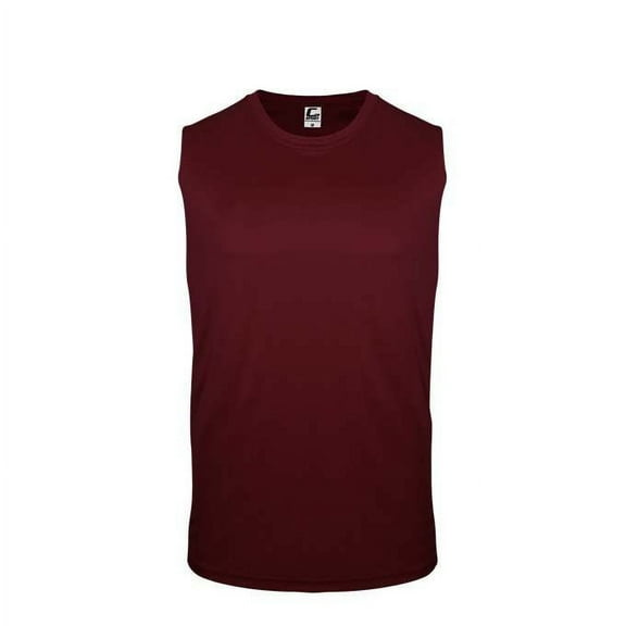 C2 Sleeveless Tee - Maroon XS