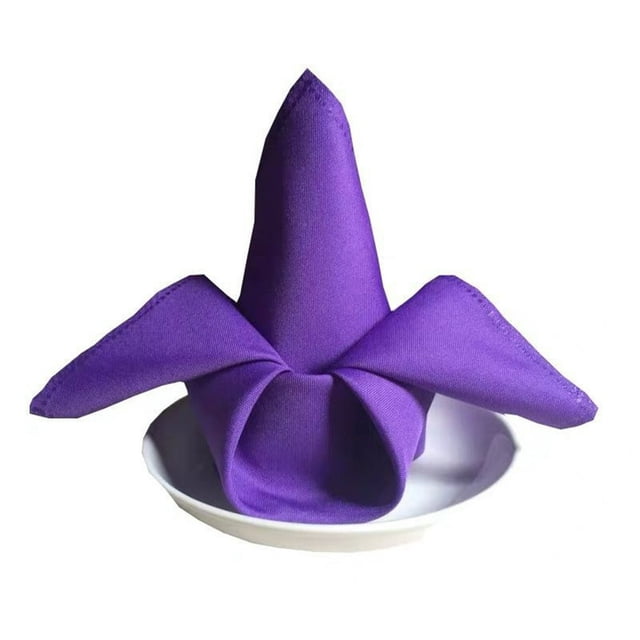 Solid Color Napkin Reusable Washable Cloth Home Hotel Wedding Party Accessries