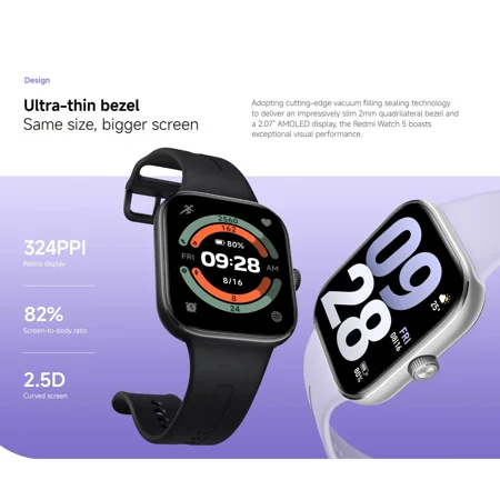 Xiaomi Redmi Watch 5 Obsidian Black BHR9389GL