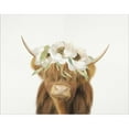 thumbnail image 2 of Great Art Now Highland Cow by Leah Straatsma, Canvas Wall Art, 20.5W x 16H, 2 of 2