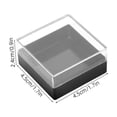 thumbnail image 2 of KALLORY 10Ud Estuche Transparente Para Almacenaje Y Exhibición De Joyas Con Protección Resistente, 2 of 6