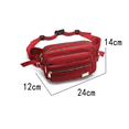 thumbnail image 2 of Riñonera de moda para hombre y mujer, con cinturones ajustables, ideal para viajes, correr, senderismo, ciclismo y conciertos., 2 of 5